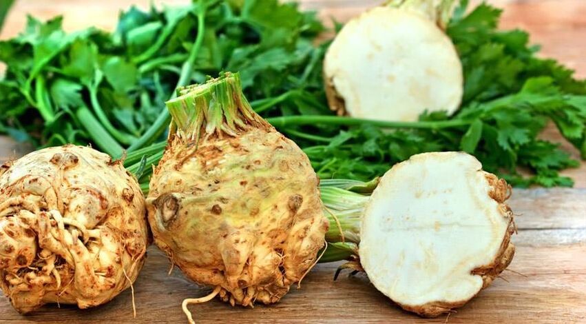 Celery root for penis enlargement